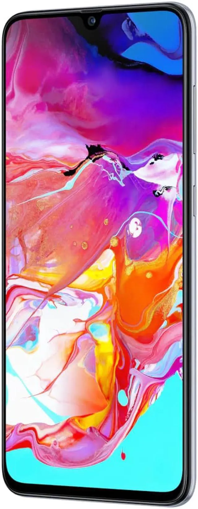 Alt view image 3 of 7 - Samsung Galaxy A70 A705M 128GB DUOS GSM Unlocked Android Phone W/ Dual 32MP Camera (International Variant/US Compatible LTE) - White