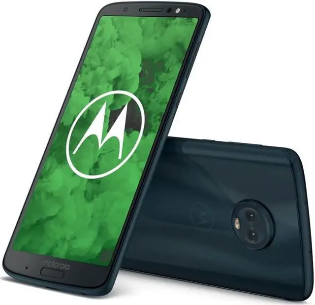 Alt view image 3 of 7 - Motorola Moto G6 Plus XT1926-7 64GB Unlocked GSM Android Phone w/ Dual 12MP/5MP Camera - Deep Indigo