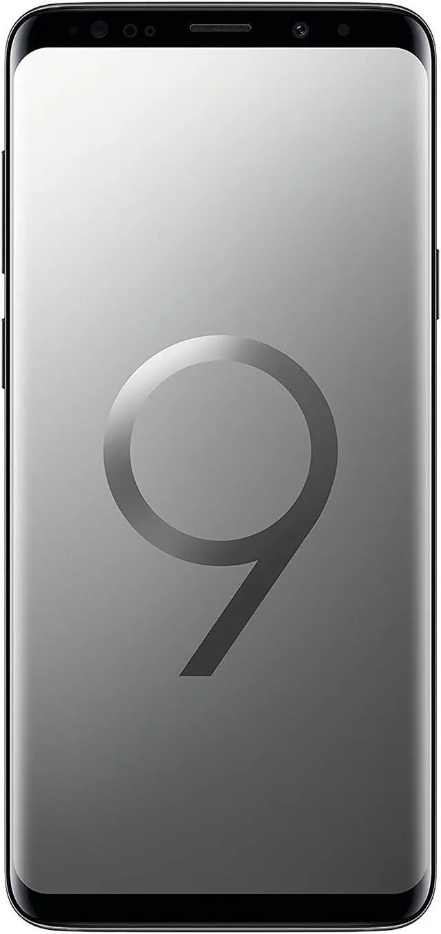 Main image of Samsung Galaxy S9+ G965W 64GB Unlocked GSM Phone w/ Dual 12MP Camera - Titanium Gray