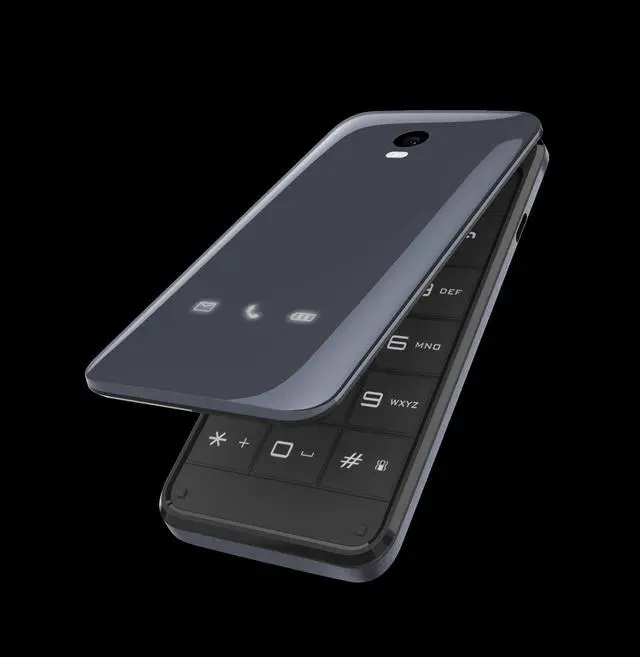 Main image of Blu DIVA Flip T390X Unlocked Phone with Camera (2.4" Black, 24MB RAM)