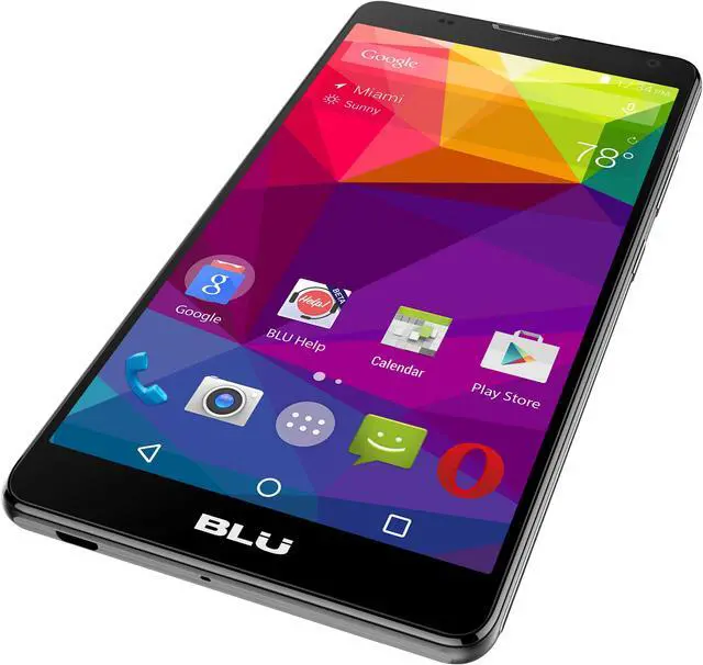 Alt view image 3 of 6 - BLU Studio X6 S490U GSM Quad-Core Android Phone - Black
