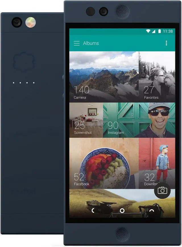 Alt view image 3 of 6 - Nextbit Robin 32GB (100GB Cloud) GSM Factory Unlocked 4G LTE Android Smartphone - Midnight