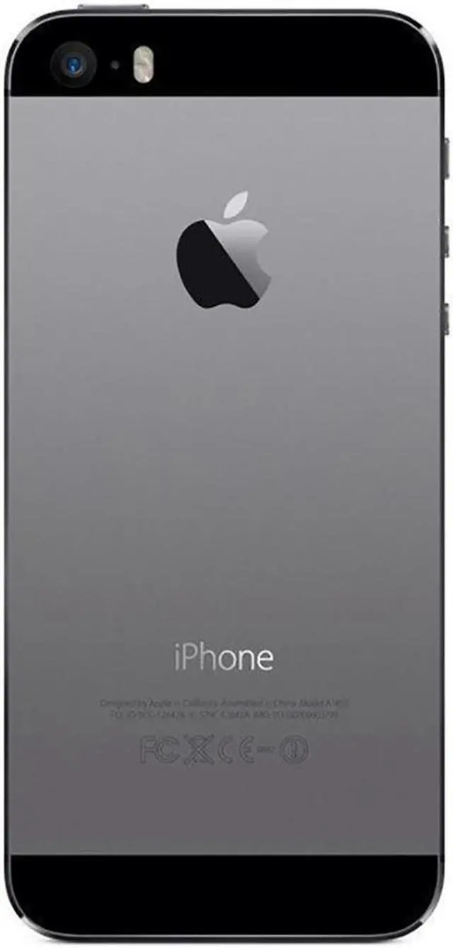Alt view image 2 of 4 - Apple iPhone 5s A1533 4G LTE Unlocked GSM Phone - B Grade Refurbished 4.0" Gray 1GB RAM DDR3 RAM