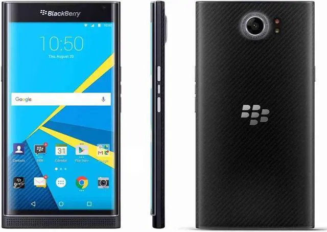 Alt view image 2 of 5 - Blackberry Priv STV100-1 AT&T Unlocked Slider Android Cell Phone - Black