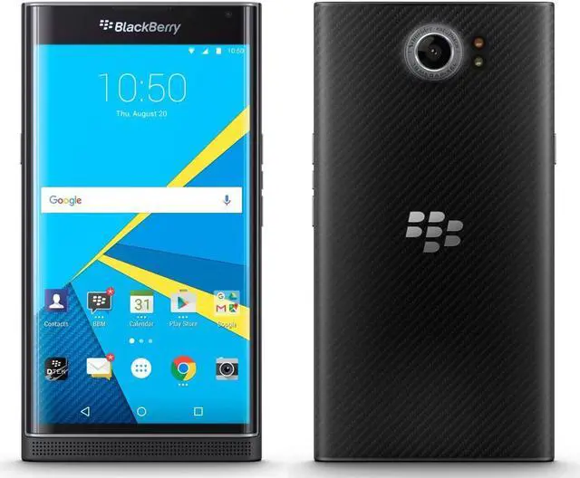 Alt view image 4 of 5 - Blackberry Priv STV100-1 AT&T Unlocked Slider Android Cell Phone - Black