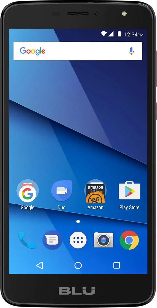 Alt view image 3 of 9 - BLU Studio Mega Smartphone 6.0" HD Dual SIM 8GB GSM Factory Unlocked S610p Black