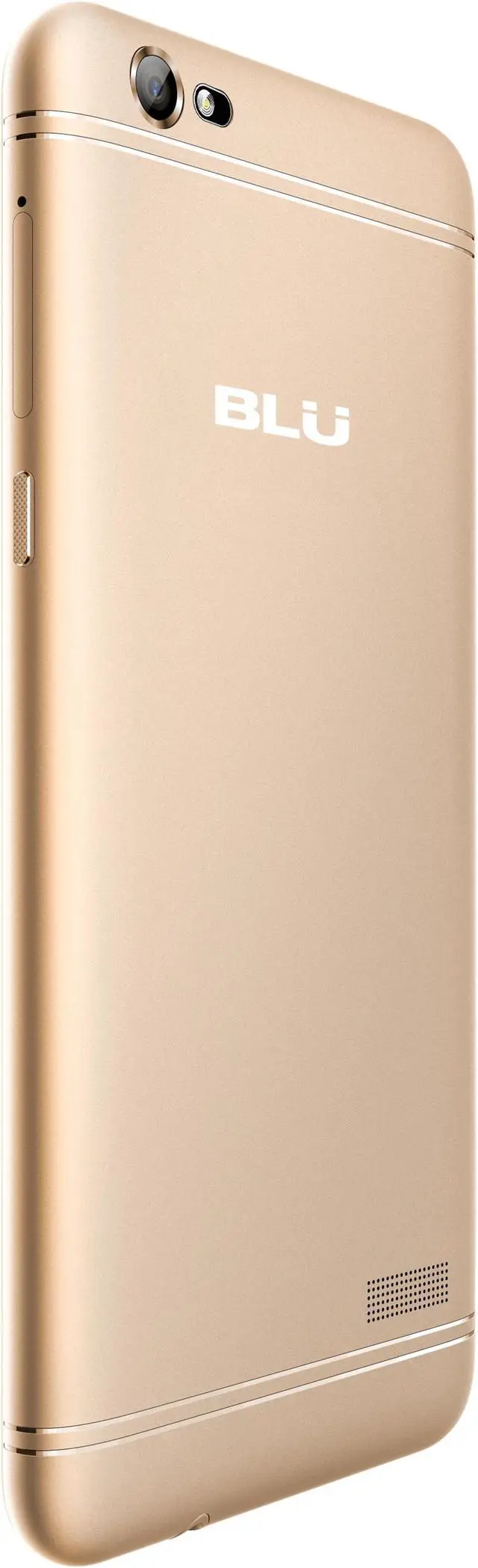 Alt view image 4 of 7 - BLU Grand XL LTE G0030WW Unlocked GSM 4G LTE Dual-SIM Phone - Gold