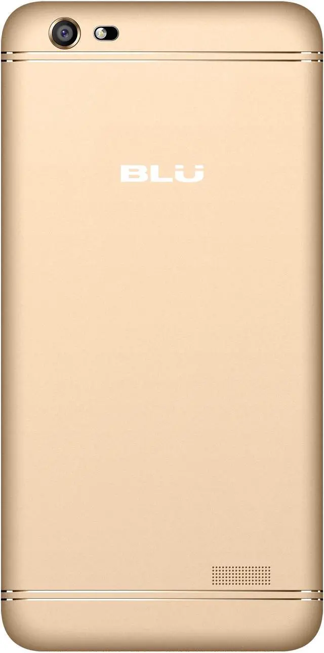Alt view image 2 of 7 - BLU Grand XL LTE G0030WW Unlocked GSM 4G LTE Dual-SIM Phone - Gold
