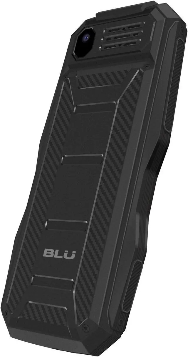 Alt view image 4 of 7 - BLU Tank 2.4 Torch T550 Unlocked GSM Feature Phone w/ 3,000mAh Battery & Built-in Super Flashlight - Black