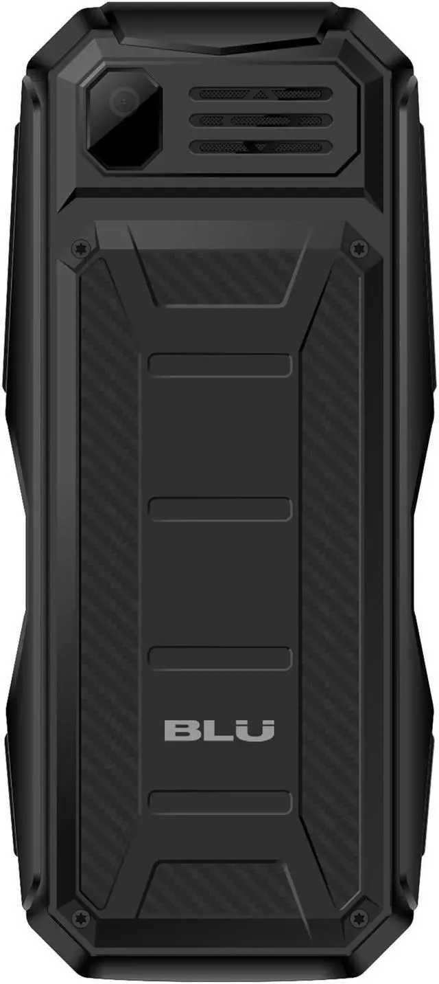 Alt view image 2 of 7 - BLU Tank 2.4 Torch T550 Unlocked GSM Feature Phone w/ 3,000mAh Battery & Built-in Super Flashlight - Black