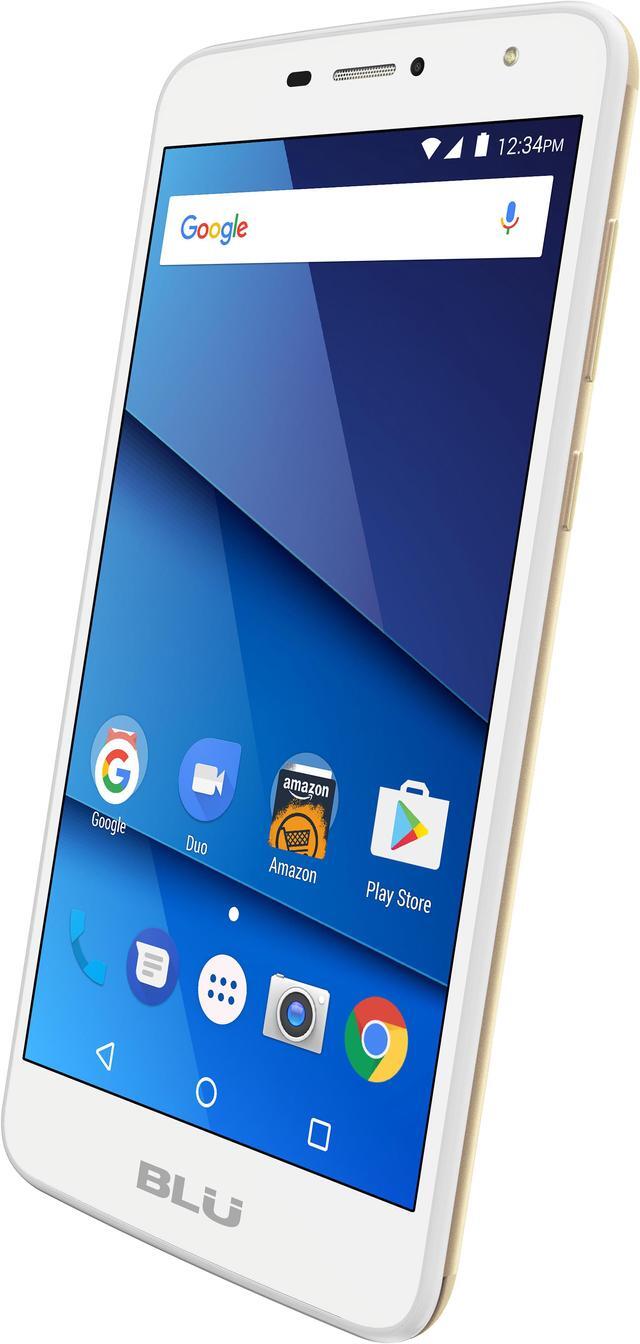 Alt view image 3 of 14 - BLU Studio Mega Smartphone 6.0" HD Dual SIM 8GB GSM Factory Unlocked S610p Gold