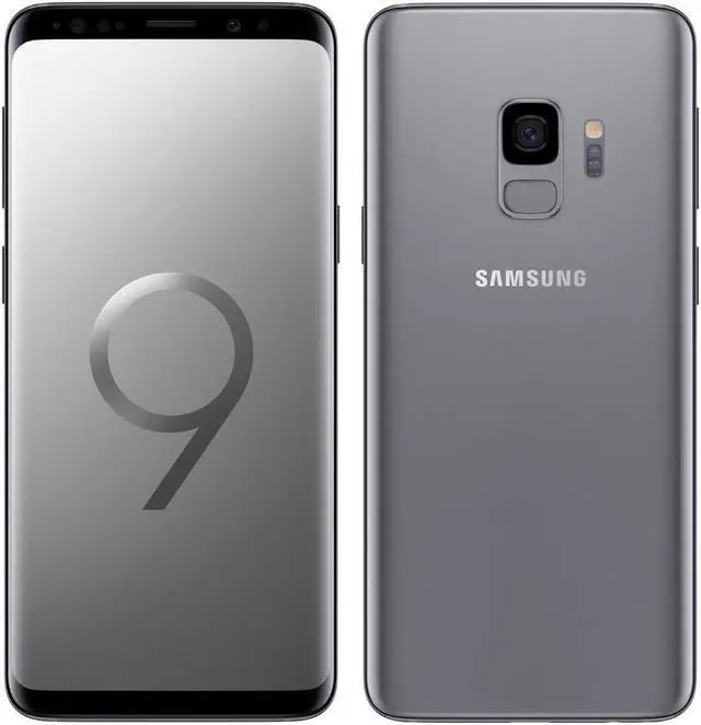 Alt view image 3 of 11 - Samsung Galaxy S9 G9600 64GB Single SIM Unlocked GSM 4G LTE Phone w/ 12 MP Camera - Titanium Gray (International Version)