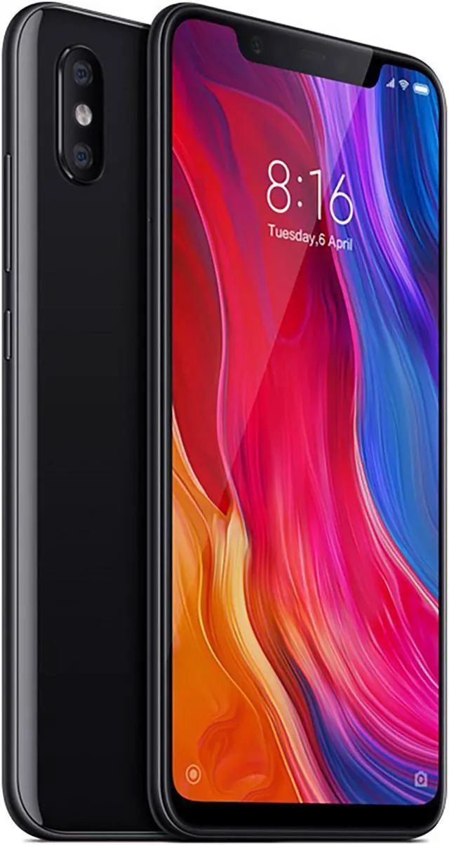 Alt view image 5 of 7 - Xiaomi Mi 8 Dual-SIM 64GB/6GB RAM (GSM Only, No CDMA) Factory Unlocked 4G/LTE Smartphone - Black
