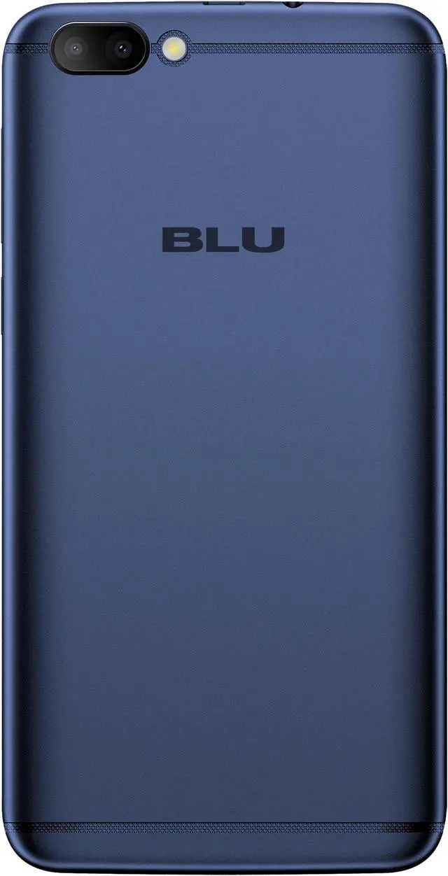 Alt view image 2 of 6 - BLU C6 C031P 16GB Unlocked GSM Dual-SIM Android Phone w/ Dual 8MP|2MP Camera - Blue