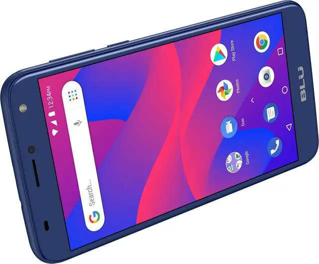 Alt view image 6 of 6 - BLU C6 C031P 16GB Unlocked GSM Dual-SIM Android Phone w/ Dual 8MP|2MP Camera - Blue