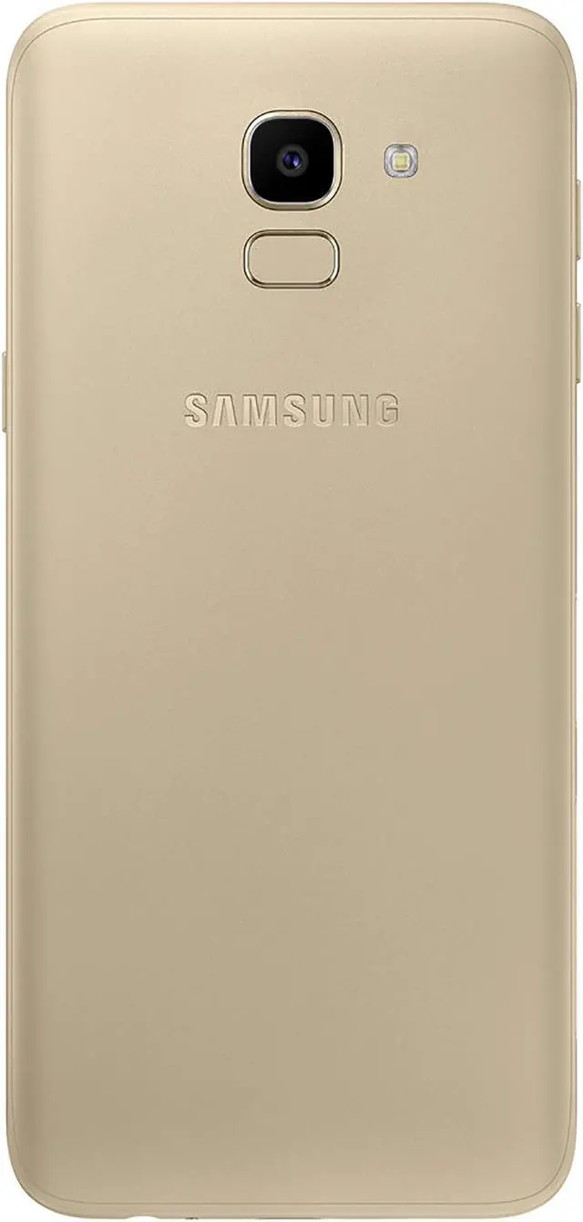 Alt view image 2 of 9 - Samsung Galaxy J6 (2018) J600G 32GB Unlocked GSM Dual-SIM Phone w/ 13MP Camera - Gold (International Version)
