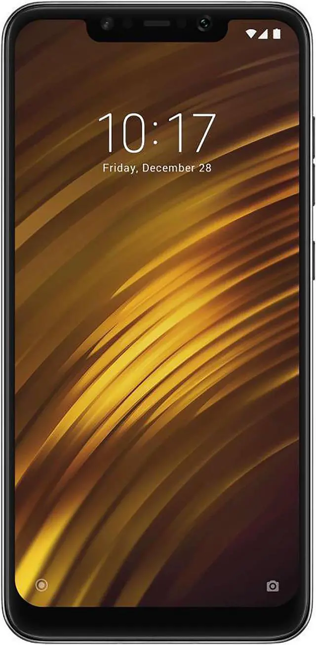 Alt view image 3 of 14 - Xiaomi Poco F1 128GB Unlocked GSM Dual-SIM Phone w/ Dual 12 MP + 5 MP Camera - Graphite Black