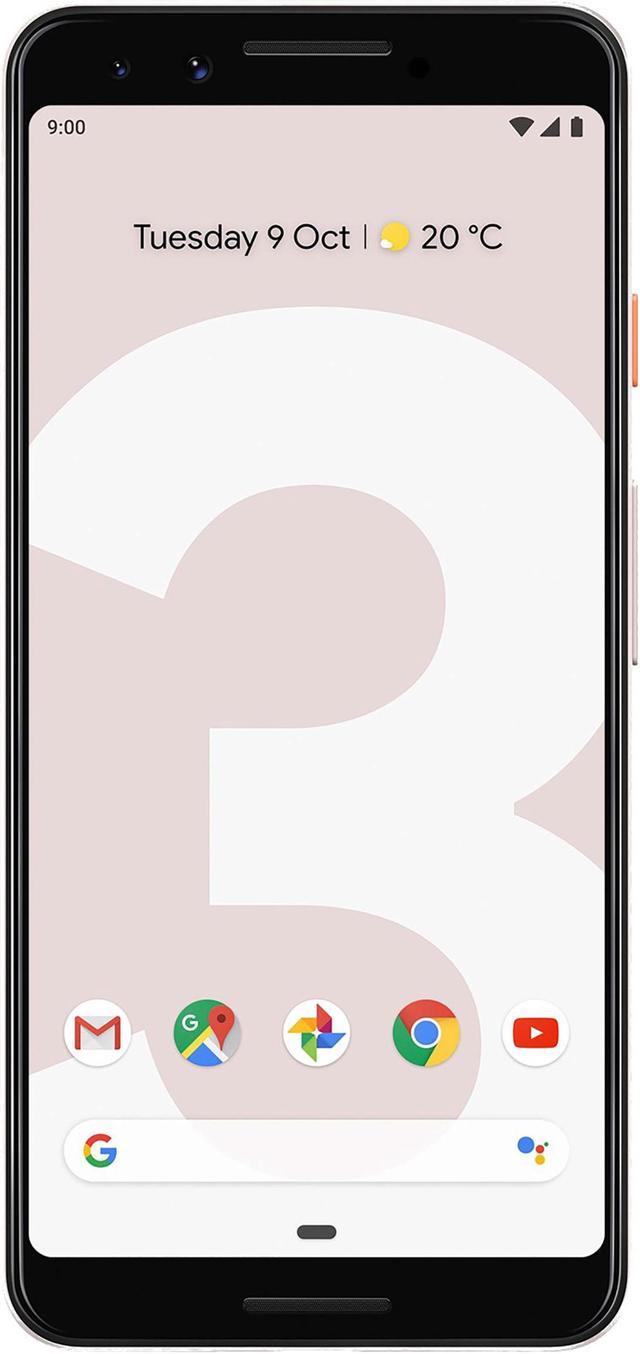 neutral deseable cascada Google Pixel 3 64GB Unlocked GSM & CDMA 4G LTE Android Phone w/ 12.2MP Rear  & Dual 8MP Front Camera - Not Pink Cell Phones - Unlocked - Newegg.com