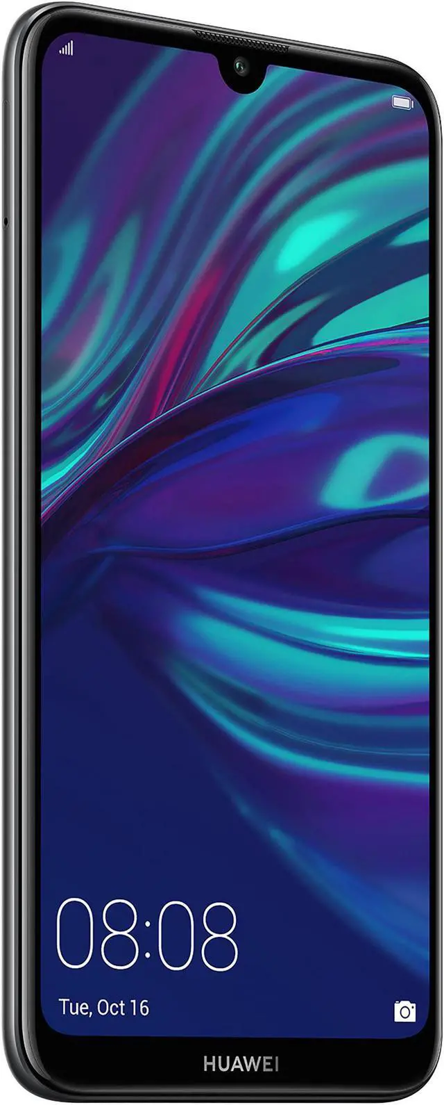 Alt view image 4 of 7 - Huawei Y7 2019 DUB-LX3 32GB Unlocked GSM LTE Android Phone w/ Dual 13MP+2MP Camera - Midnight Black