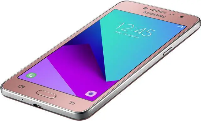 Alt view image 5 of 6 - Samsung Galaxy Grand Prime Plus G532M 8GB Unlocked GSM LTE Android Phone w/ 8MP Camera - Pink Gold