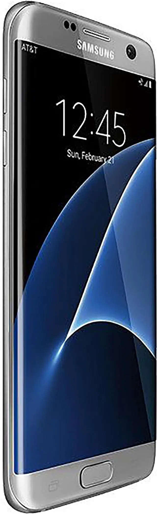Alt view image 11 of 11 - Samsung Galaxy S7 Edge G935A AT&T Unlocked 5.5" AMOLED Display 4GB RAM 32GB Internal 12MP Camera Phone - Silver Titanium