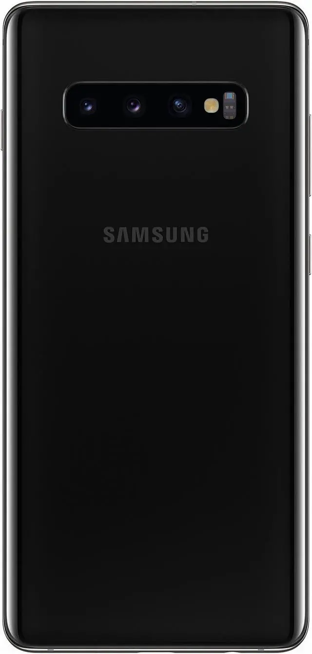 Alt view image 4 of 6 - Samsung Galaxy S10+ G975 128GB Unlocked GSM LTE Phone with Triple 12 MP + 12 MP + 16 MP Rear Camera - Prism Black (International Version)