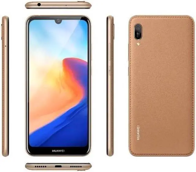 Alt view image 2 of 4 - Huawei Y6 2019 MRD-LX3 GSM Unlocked Phone w/ 13MP  - Amber Brown