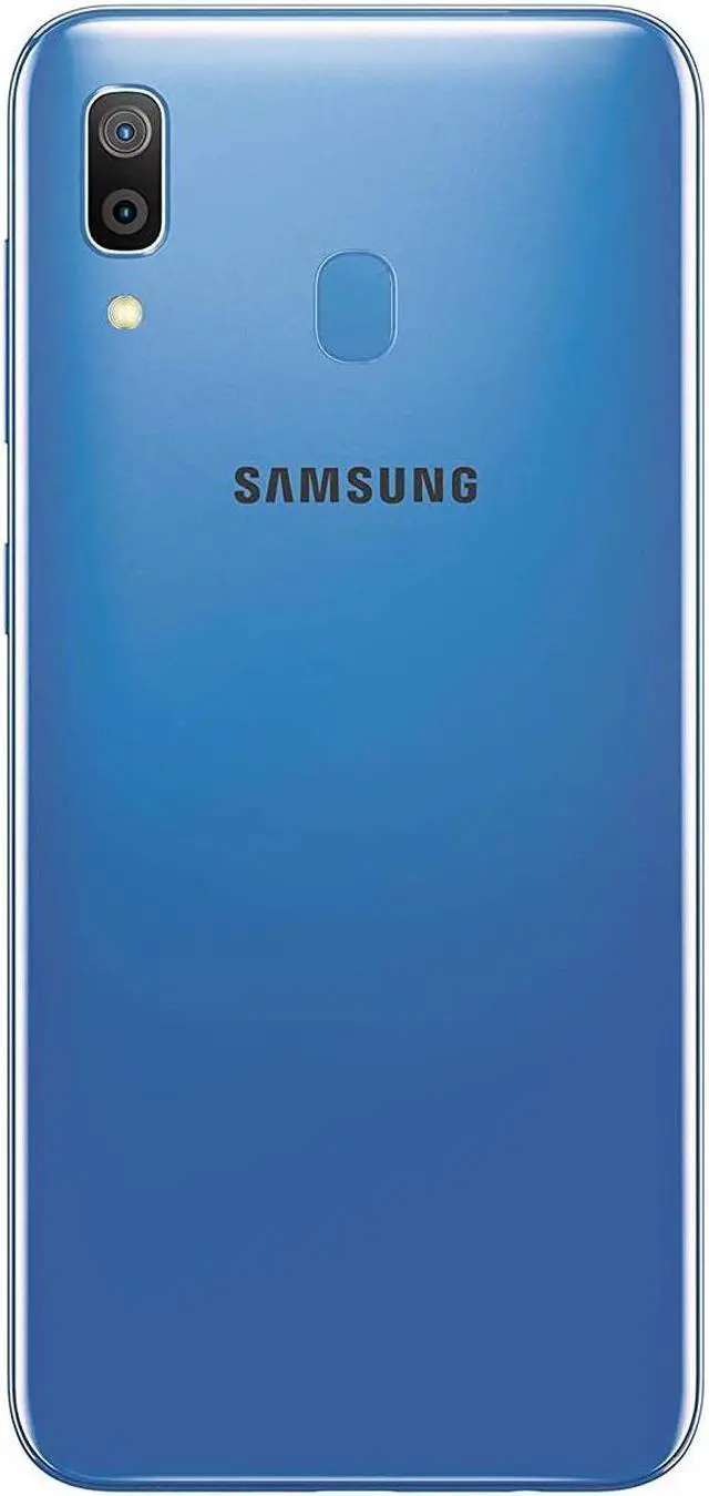 Alt view image 2 of 11 - Samsung Galaxy A30 A305G 32GB Duos GSM Unlocked Phone w/dual 16MP Camera - Blue