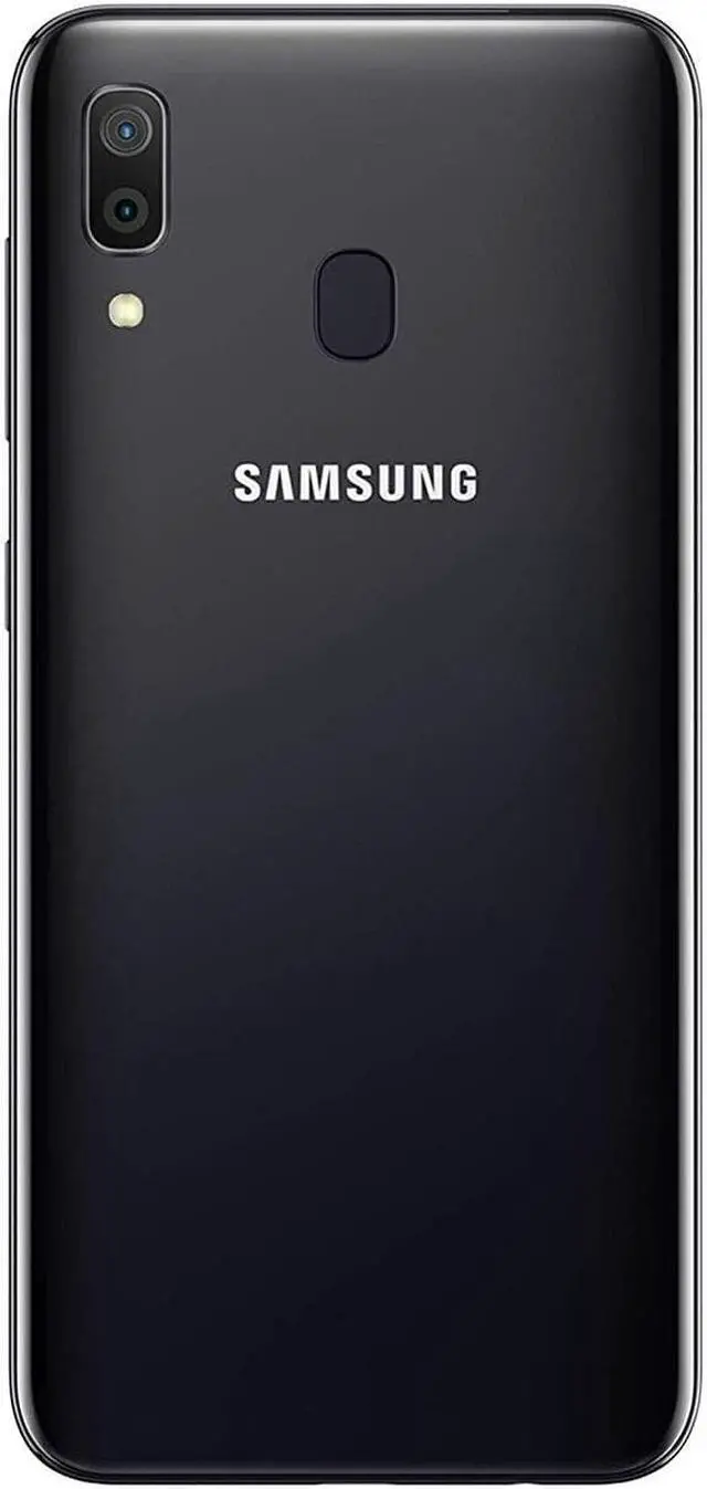 Alt view image 2 of 20 - Samsung Galaxy A30 A305G 32GB Duos GSM Unlocked Phone w/dual 16MP Camera - Black