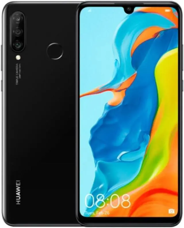 Alt view image 6 of 8 - Huawei P30 Lite 4GB 128GB Midnight Black