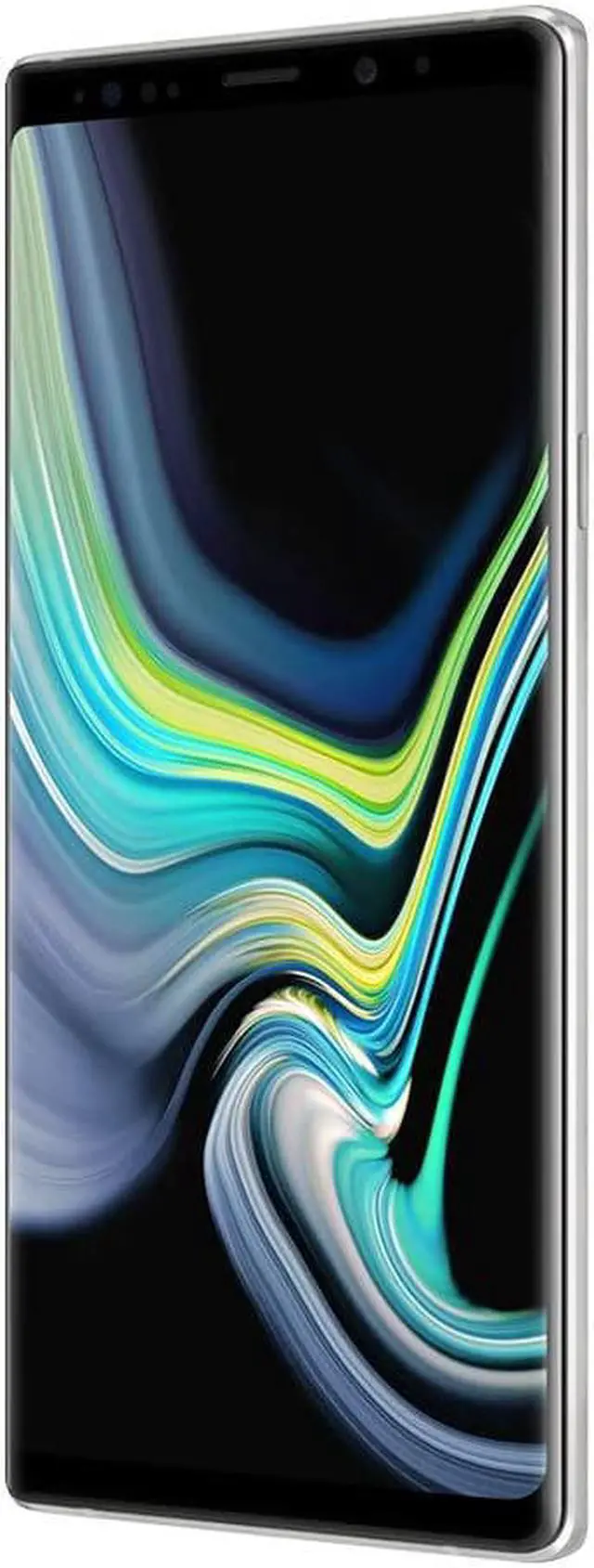 Alt view image 3 of 7 - Samsung Galaxy Note 9 N960FD 128GB Duos Unlocked GSM Phone w/ Dual 12 MP Camera - Pure White