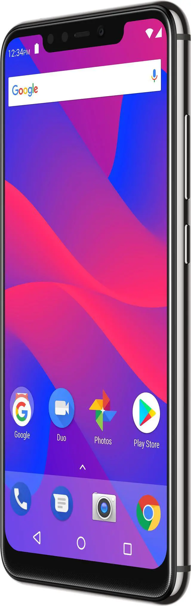 Alt view image 3 of 11 - BLU Vivo XI V0330WW 32GB Unlocked Verizon/GSM Phone w/ Dual 16 MP + 5 MP Camera - Black