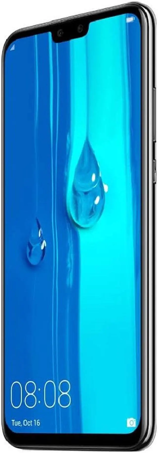 Alt view image 5 of 8 - Huawei Y9 (2019) JKM-LX3 Duos 64GB Unlocked GSM Phone w/ Dual 13 MP & 2 MP Camera - Midnight Black