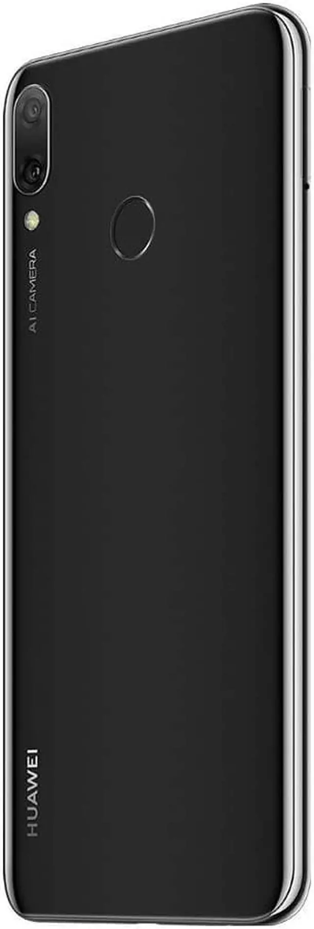 Alt view image 6 of 8 - Huawei Y9 (2019) JKM-LX3 Duos 64GB Unlocked GSM Phone w/ Dual 13 MP & 2 MP Camera - Midnight Black
