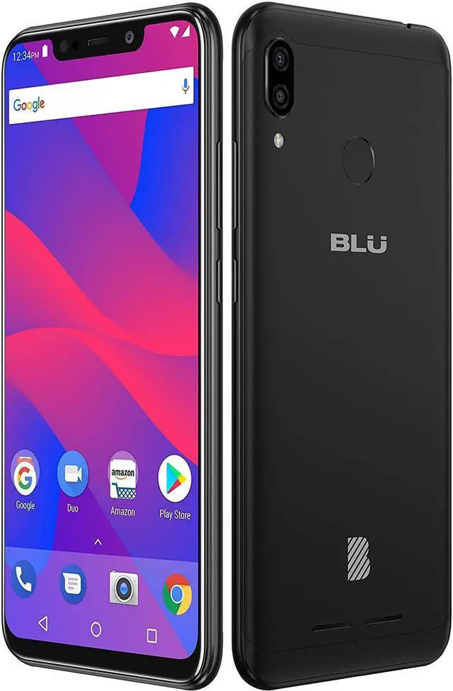 Alt view image 3 of 4 - BLU Vivo XL4 V0350WW 32GB Dual SIM GSM Unlocked Phone - Black