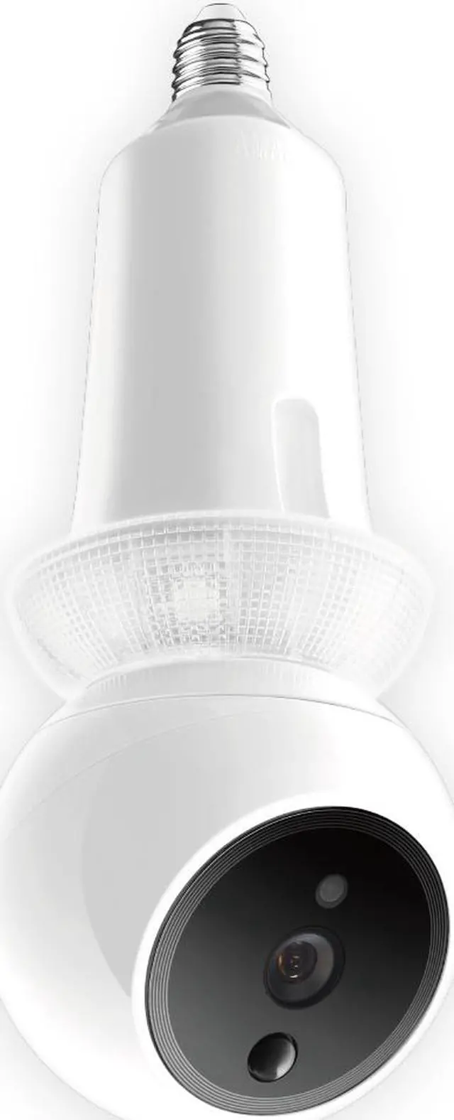 Alt view image 3 of 15 - Amaryllo Zeus: 360° Light Bulb security Camera 1080p with Night Vision, 256-bit Military Grade Encryption, 2-Way Audio, Unlimited Cloud storage, Motion Detection, Phone App, Human voice greetings