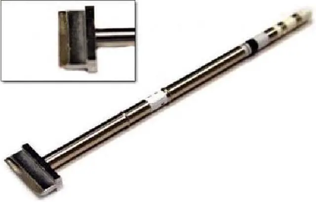 Alt view image 5 of 7 - Hakko Soldering Tip, Flat Blade, 21.2mm 21.2mm   Soldering T15-1403
