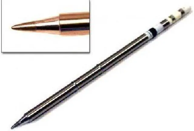 Alt view image 3 of 4 - HAKKO T15-D12 Soldering Tip, T15 Series. Chisel, 1.2mm x 10mm, For Use With