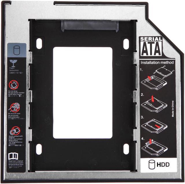 Optical bay hard drive caddy store
