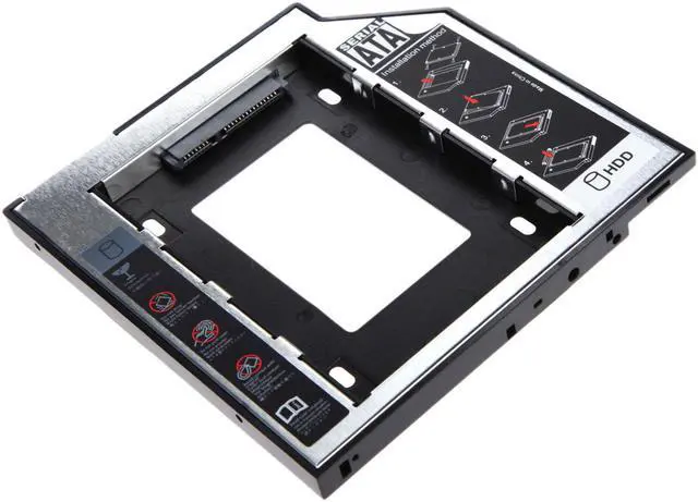 Alt view image 3 of 4 - Universal 12.7mm SATA 2nd HDD HD Hard Drive Caddy Adapter For Laptop CD / DVD-ROM Optical Bay, HP, DELL, Thinkpad, Sony, Toshiba, ASUS, Fujitsu, Acer etc.