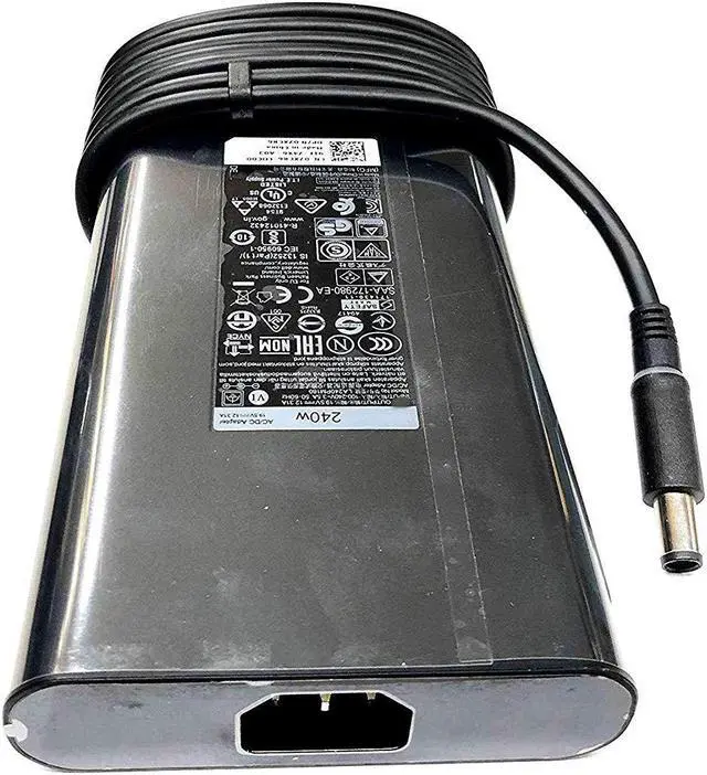 Alt view image 4 of 6 - New Compatible Laptop AC Adapter Replacement for Dell Precision 7720 7730 7520 Alienware 15 R4 17 R5 LA240PM180, 7XCR6, 07XCR6, DA240PM180, 0RYJJ9, RYJJ9, 8N2T2, 450-AGCX, KJXPP, 450-AHHE 240W