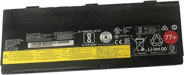 (11.4V 90Wh 7900mAh) Laptop Battery Replacement for Lenovo P50 P51 P52 Series Notebook SB10H45078 00NY493 L17L6P51 L17M6P51 SB10K97634 01AV495 01AV477 77+ 77++ Laptop Batteries / Adapters - Newegg.com