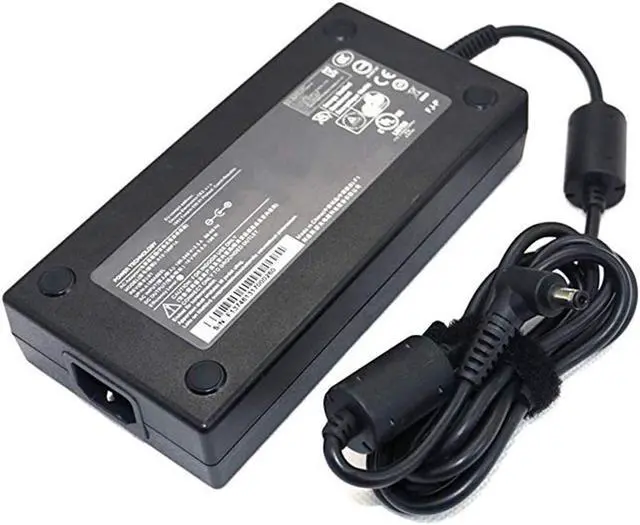 Alt view image 4 of 6 - Laptop AC Adapter 19V 9.5A 180W 5.5 X 2.5mm A12-180P1A A180A002L Power Charger Compatible with MSI GT60 GT70 Computer Power Supply