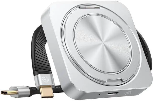 Main image of ORICO External Magnetic SSD 2TB, Portable SSD with 20 Gbit/s and Stand, Compatible with iPhone 15/16 Pro Max MacBook/Laptop, for Creative Users and Video Mounting (CZ20PLUS)