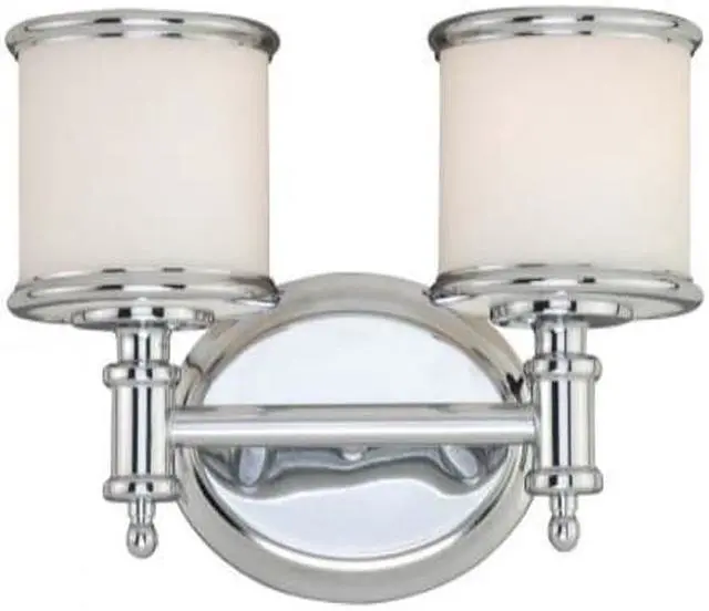 Alt view image 5 of 15 - Vaxcel Carlisle 2L Vanity Light Chrome - CR-VLU002CH