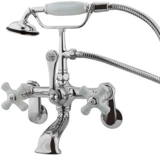 Alt view image 5 of 8 - LEG TUB FILLER W/HANDSHOWER,CP (1)CCCX1H (1)CCCX1C