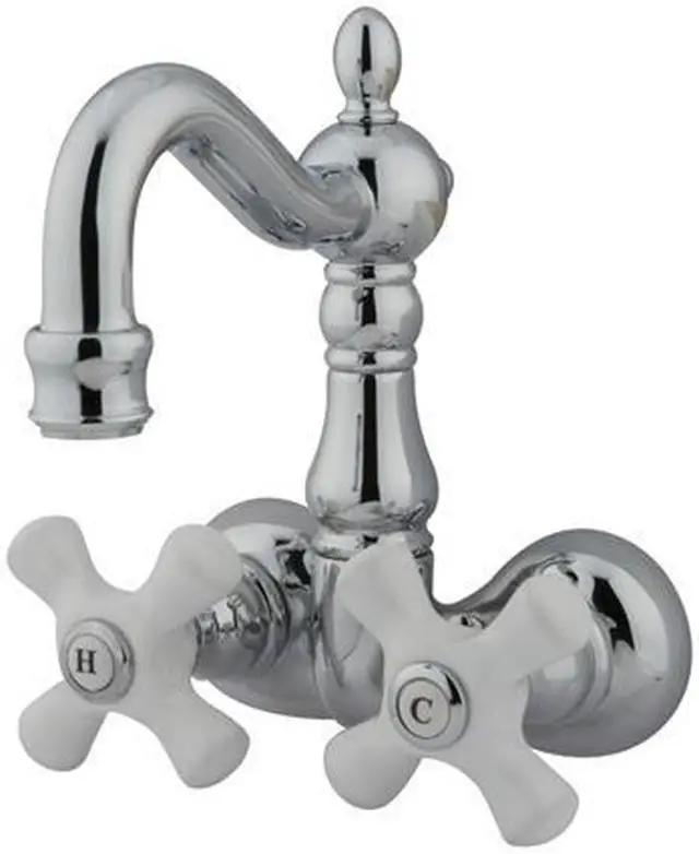Alt view image 6 of 7 - Kingston Brass CC1080T1 Clawfoot Tub Filler , Faucet, Polished Chrome