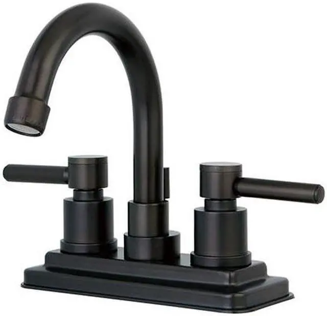 Main image of Kingston Brass KS8665DL Concord Two Handle 4" Centerset Lavatory Faucet with Bra
