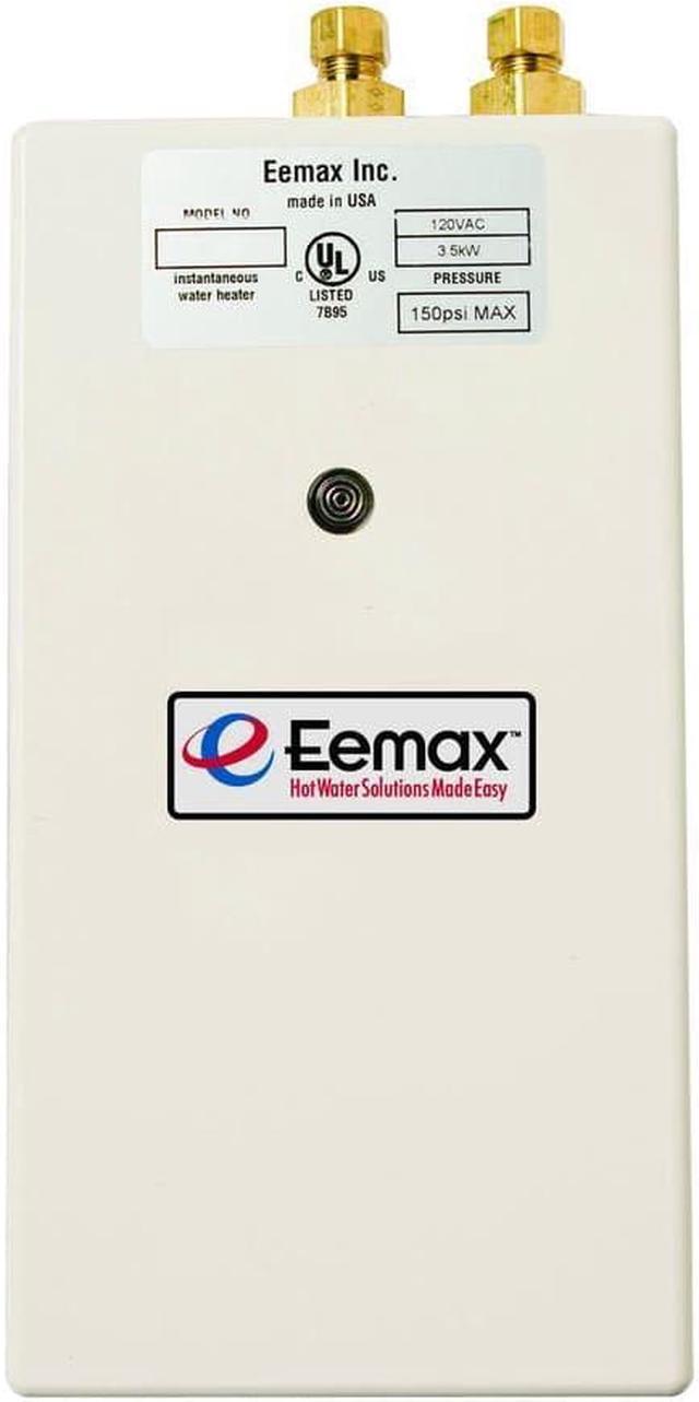 Alt view image 7 of 7 - Eemax SP4208 Electric Tankless Single Point of Use Water Heater 208volt, 4.1kw, 19.7 amps