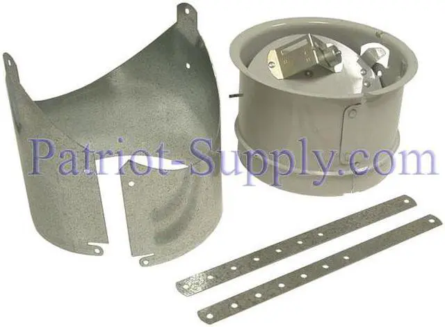 Main image of Field Controls 46220901 4RC 4" RC Barometric Draft Control For Oil Wood or Coal  Residential and Commercial